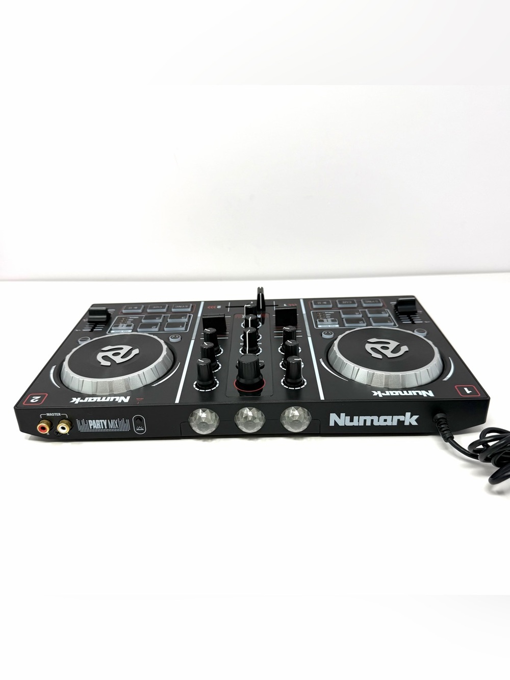 Numark Party Mix Double Deck Dj Controller Built In Light Show Complete In Box - Picture 9 of 14